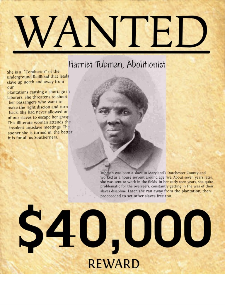 Printable Images Of Harriet Tubman